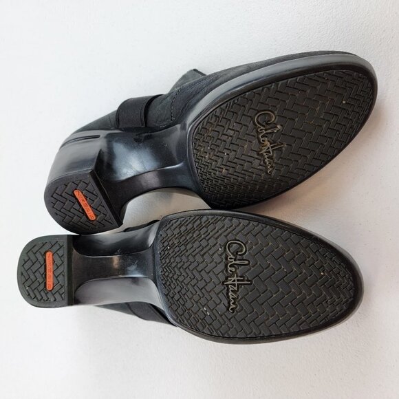 Cole Haan Air Sara Clogs Black Suede Patform Mules Women's Size 9.5 B - Picture 10 of 11